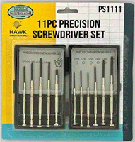 PS1111 PRECISION SCREWDRIVERS SET