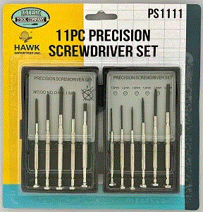 PS1111 PRECISION SCREWDRIVERS SET