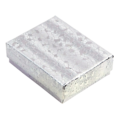 S1(BX2821-S) SILVER COTTON GIFT BOX