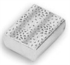 S-2(BX2832-S) Cotton-Filled Boxes Silver Color