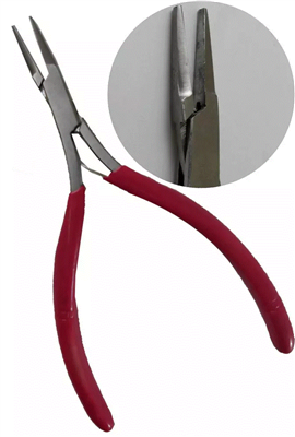 S8923 Flat Nose Stainless Steel Jewelers Pliers