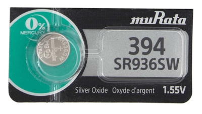 SR936SW / 394 Sony Mercury Free Silver Oxide Watch Battery