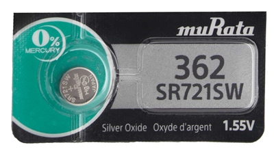 362 Sony-muRata Silver Oxide Watch Battery