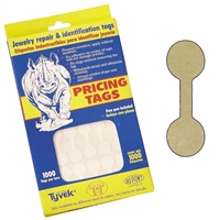 TA71 Gold Adhesive Tear-Proof Tags