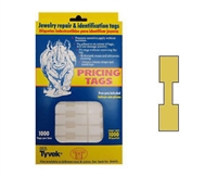 TA721 Tyvek Gold Tear Proof Adhesive Tag