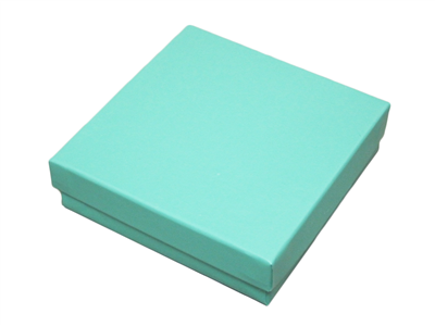 TB-4 Cotton-Filled Boxes Teal Blue Color