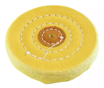 TJ302-400 YELLOW COTTON WHEEL